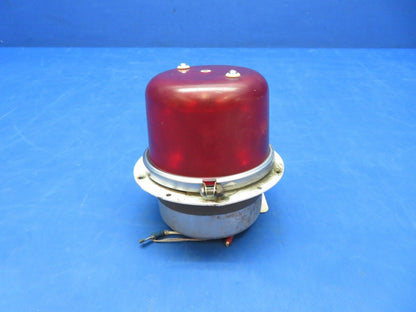 Whelen Rotating Beacon Light Assy P/N WRM-24, WRM8-24 FOR PARTS (1023-482)