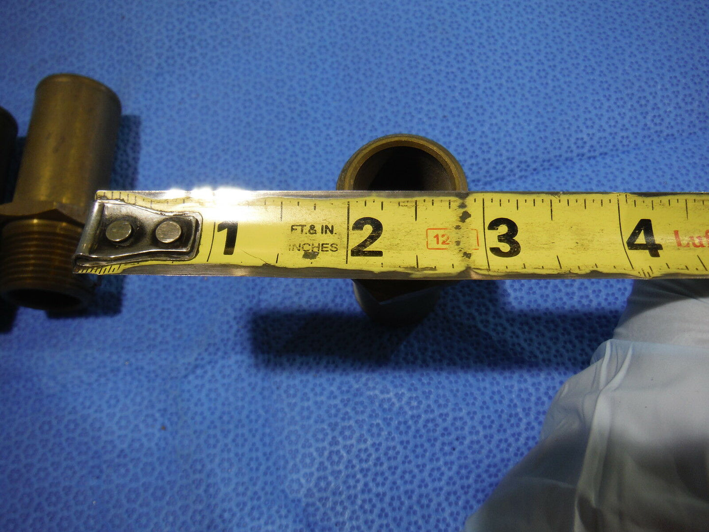 Adapter, Straight, Tube to Hose, Brass   LOT OF 8   (715-78)