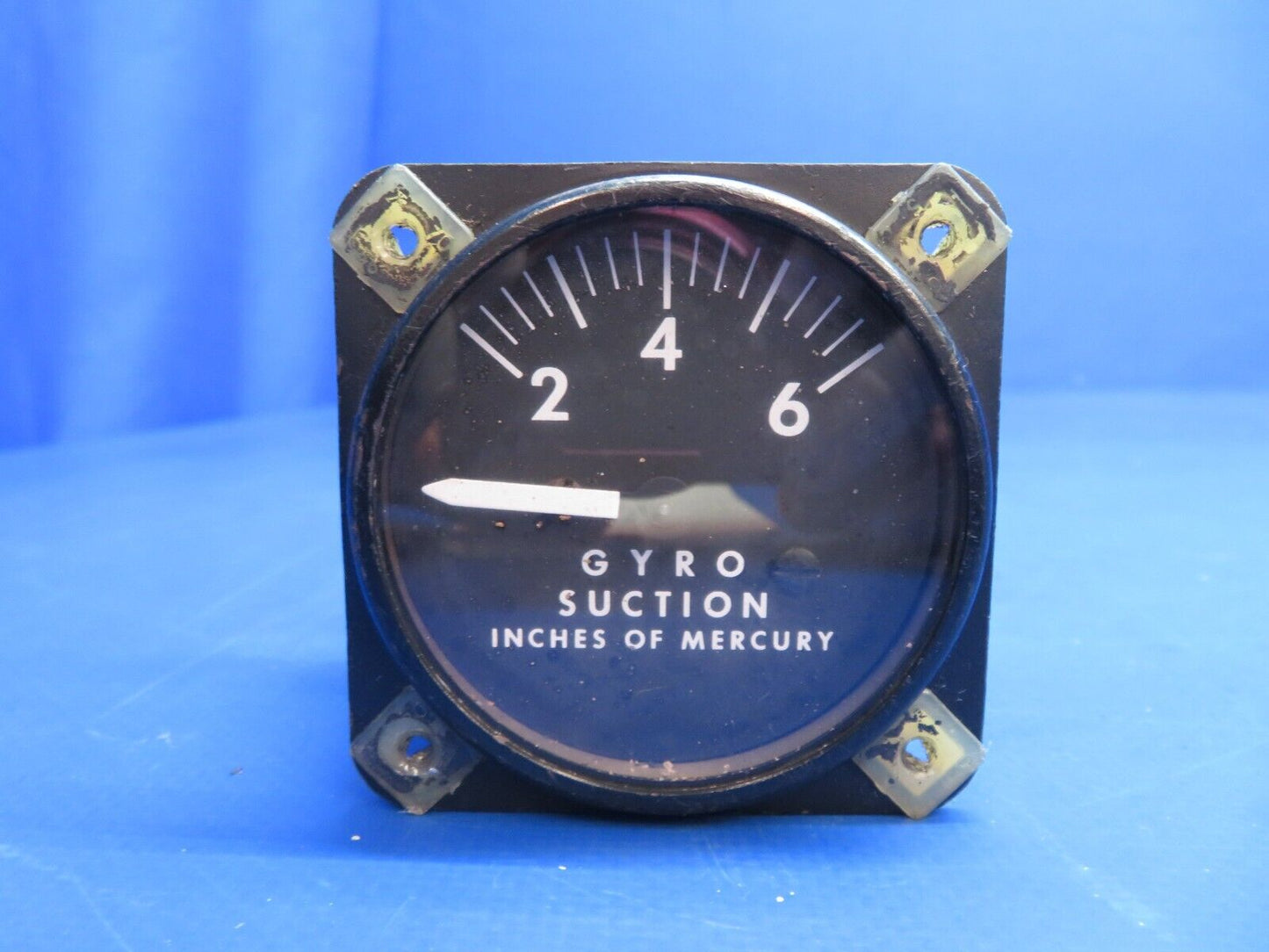 Piper PA-28-180 Cherokee Airborne Gyro Suction Gauge P/N 1G10-1 (0223-693)