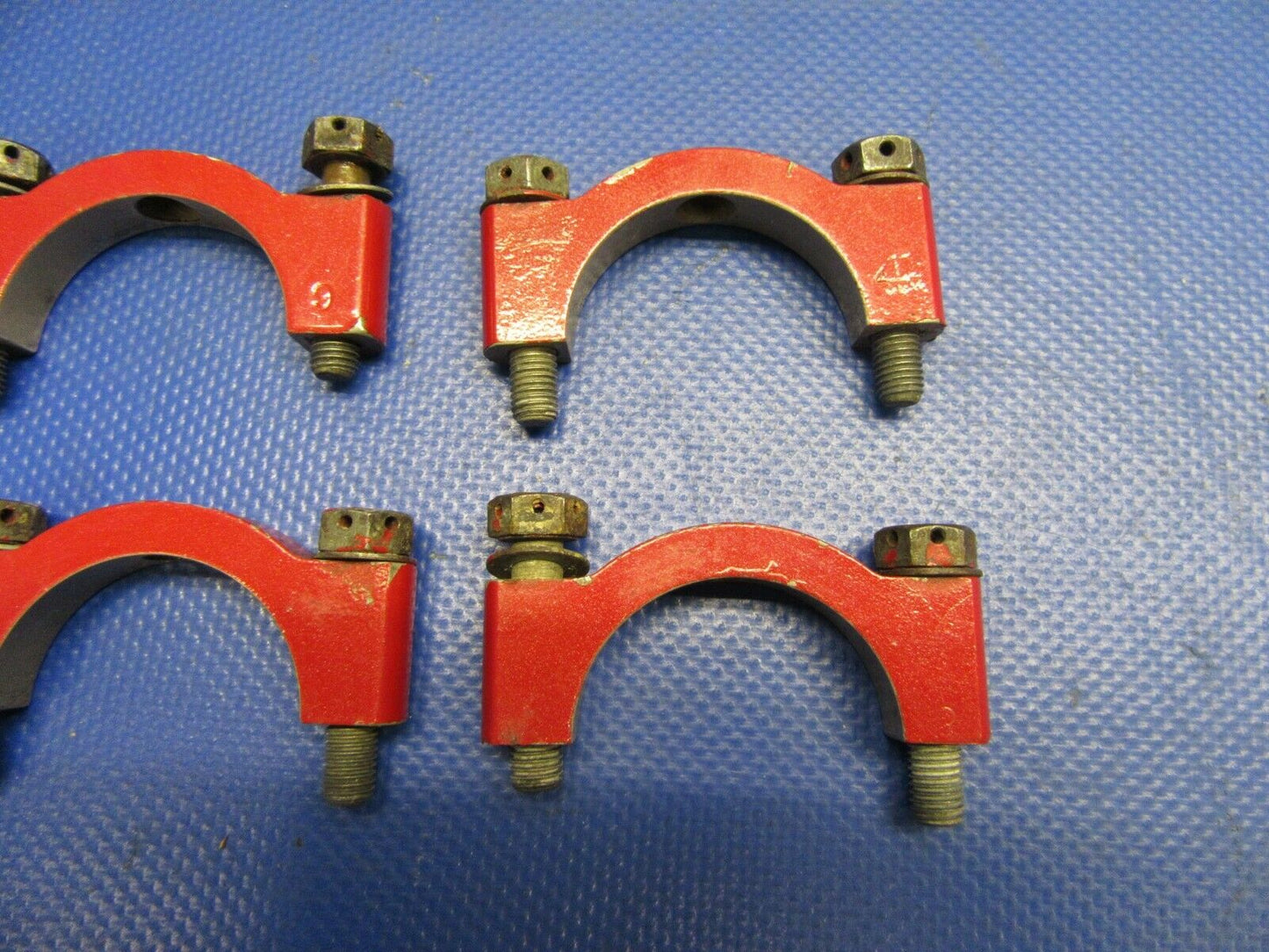Brantly B2B Gear Box Shaft Housing Supports 108-3, 108-4, 108-5 LOT (0921-511)