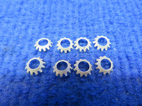 Lycoming Washer #10 Lock-ext. Teeth P/N STD-1908 LOT OF 8 NOS (0722-718)