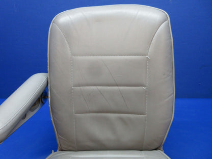 Cessna 401 / 401A Pilot Seat Assy - Gray Leather P/N 5014047-3 (1223-1491)