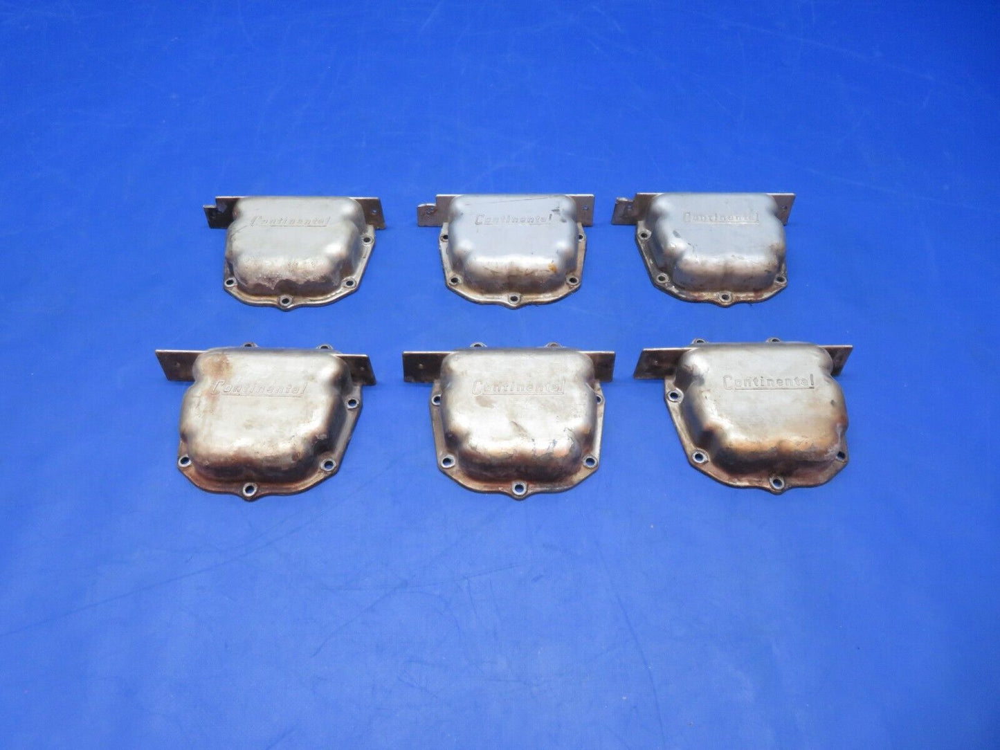 Continental E225-8 Rocker Valve Cover P/N 532450 SET OF 6 (0723-633)