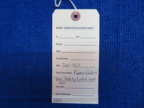 Piper Cabin Door Safety Latch Inst. Kit P/N 760-927 NOS (0622-789)