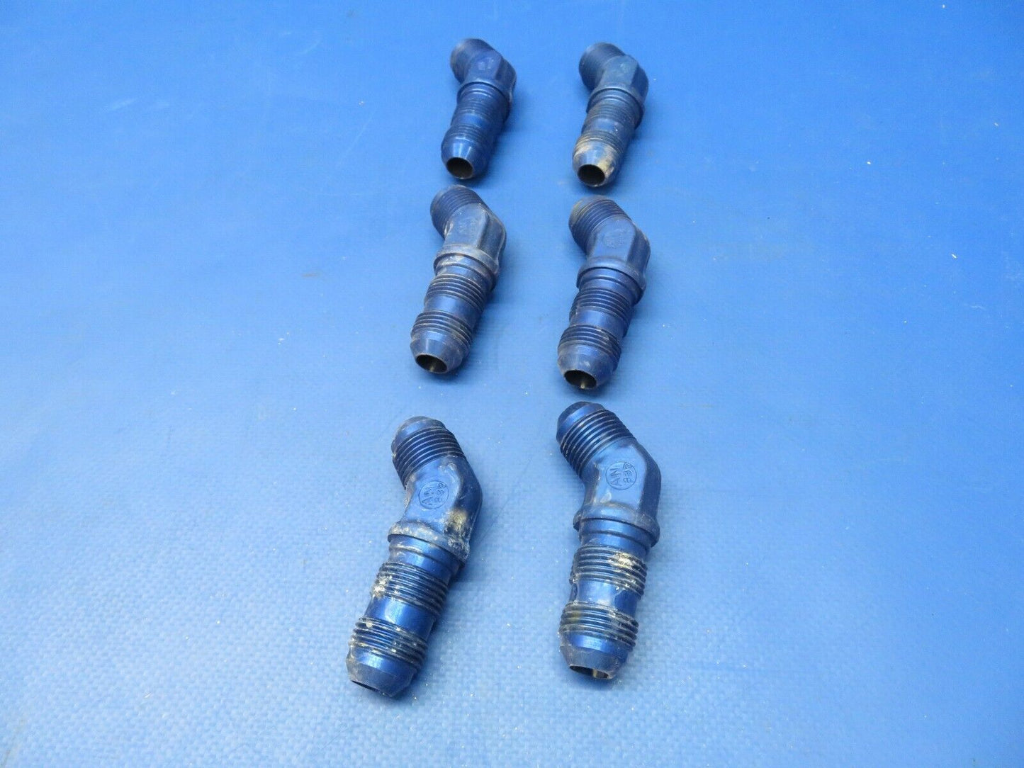 45 Degree Elbow P/N AN837-8D LOT OF 6 (1222-306)