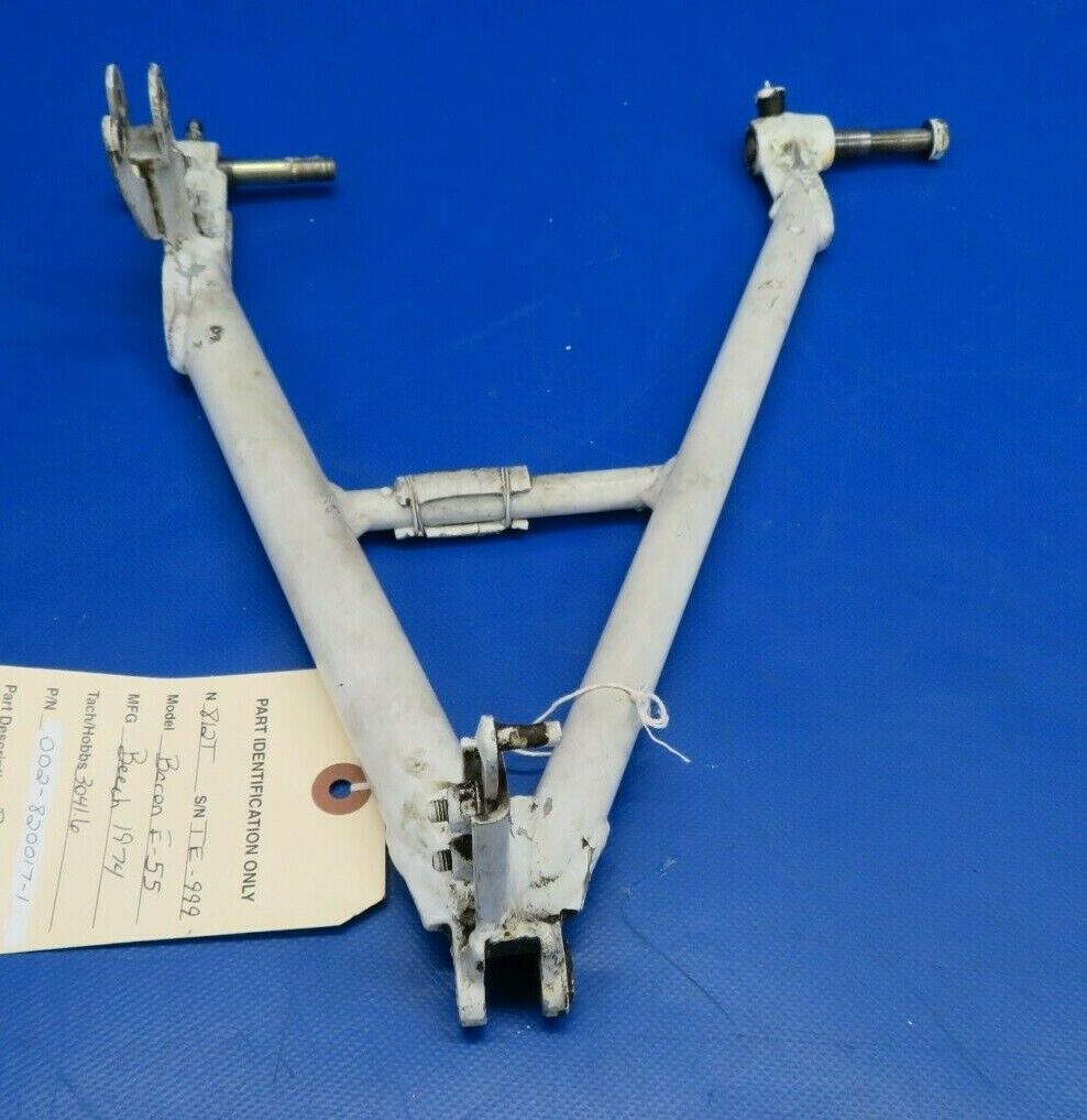 Beech Baron E-55 Brace Nose Gear AFT Drag P/N 002-820017-1 WELDED (0120-102)