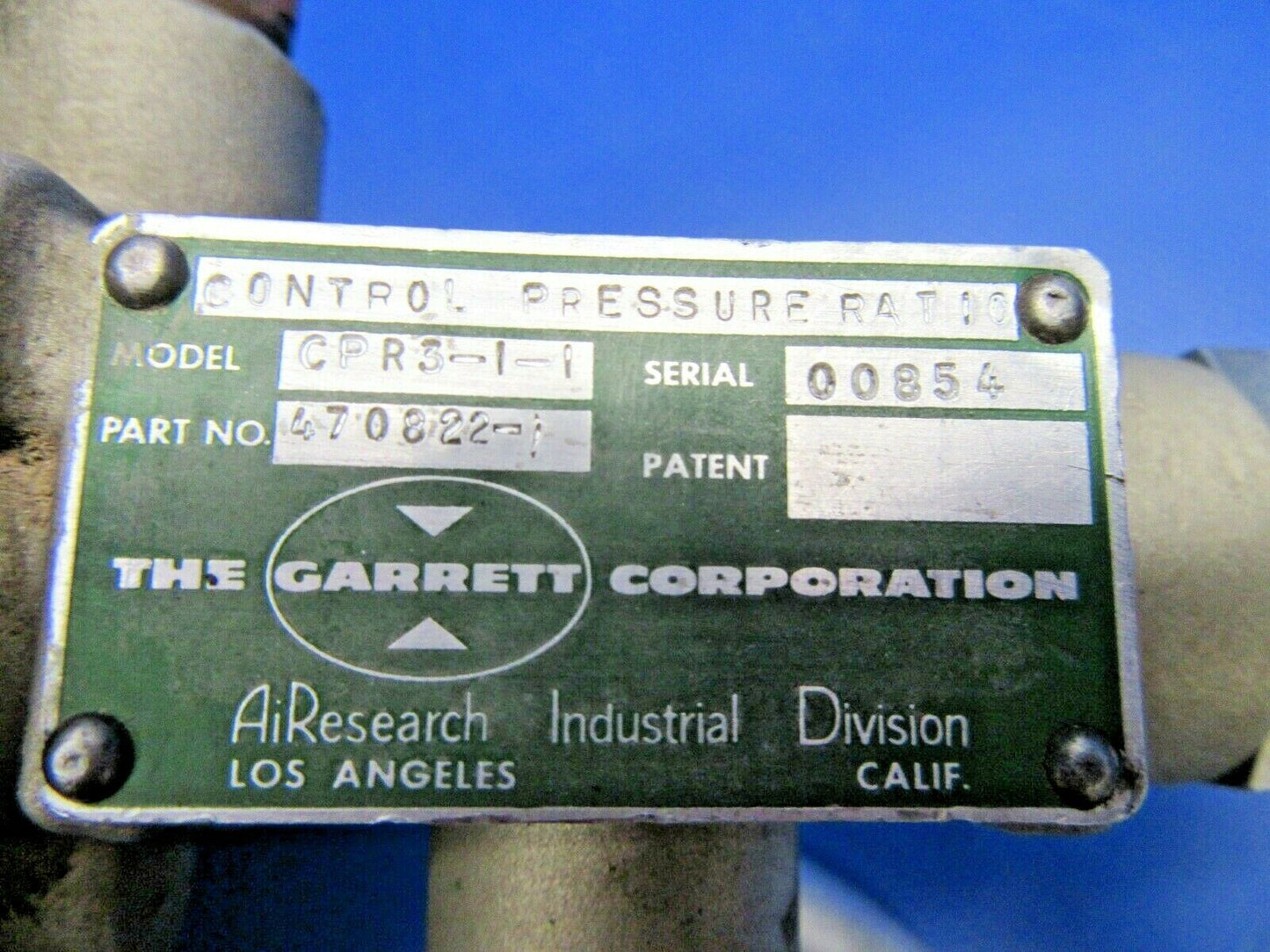 Cessna T310Q Garrett Controller P/N 470822-1, C165004-0401 (0519-472)