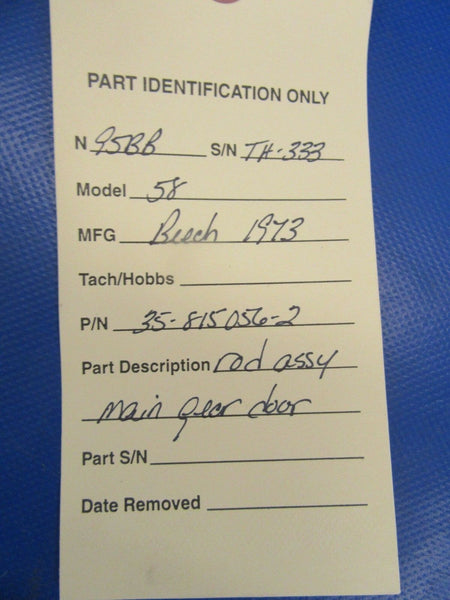 Beech Baron Rod Assy Main Gear Door P/N 35-815056-2 (0618-226)