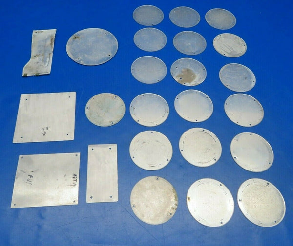 Cessna 172 / 172M Inspection Plates 1 LOT (0220-350)