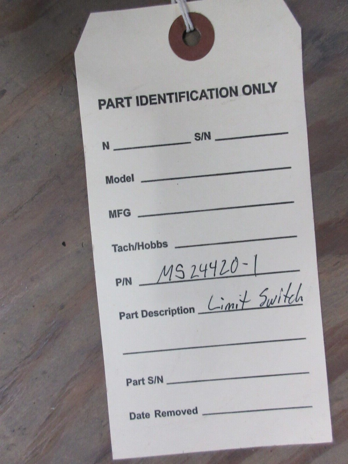 Honeywell Limit Switch P/N MS24420-1 (1123-893)