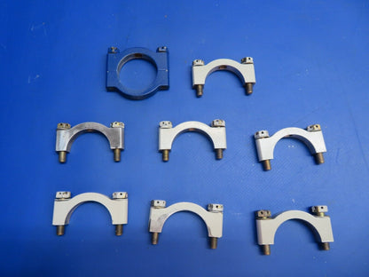 Brantly B2B Helicopter Shaft Housing Support Halves P/N 108-3 LOT (1022-793)