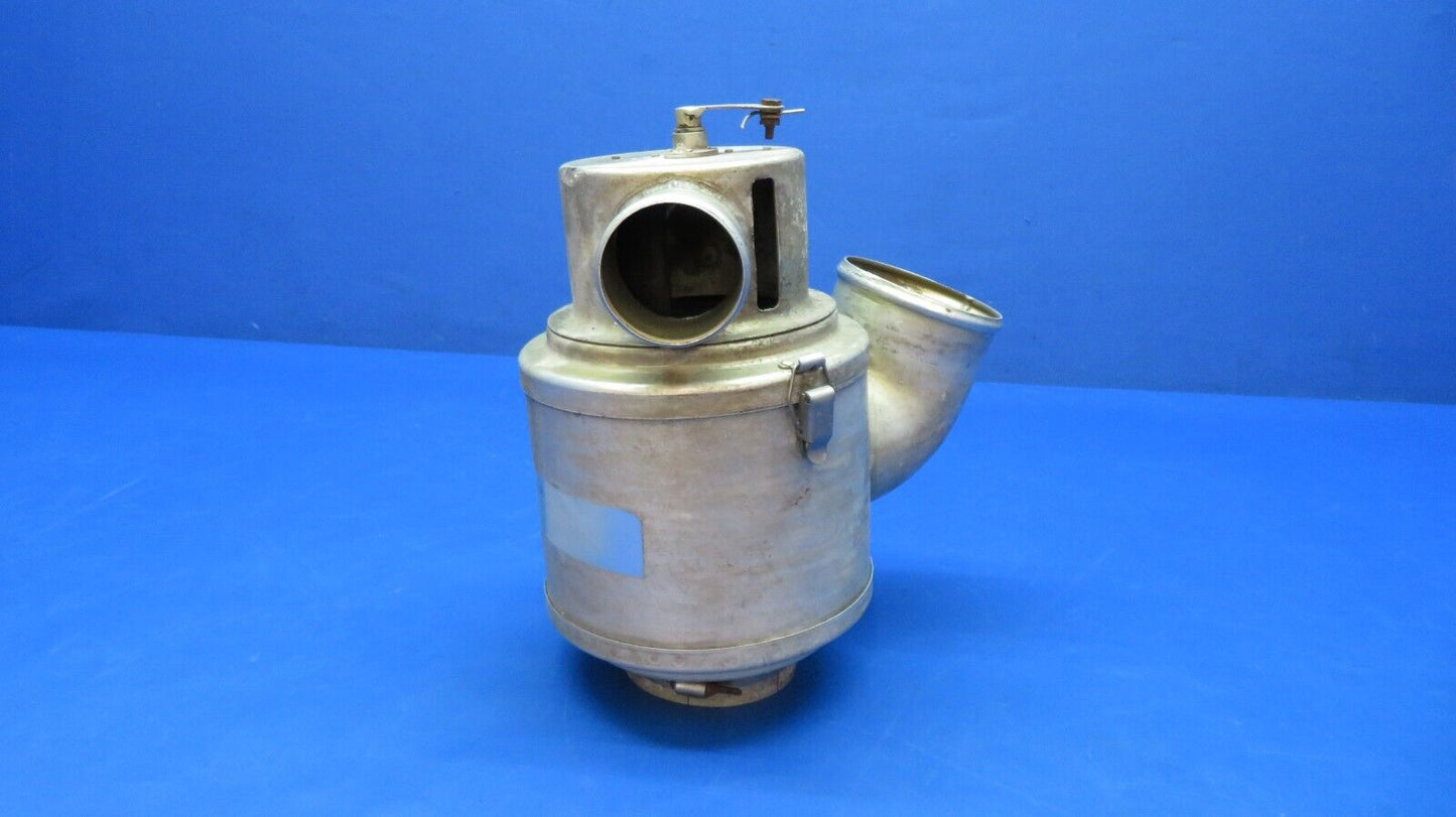 Cessna 401 RH Air Induction Canister Weld Assy w/ Cap P/N 0850320-24 (0523-223)