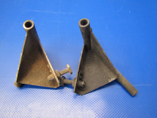 Piper Cherokee Hinge Halves - Nose Gear P/N 38076-04 & -05 ONE PAIR (0417-163)