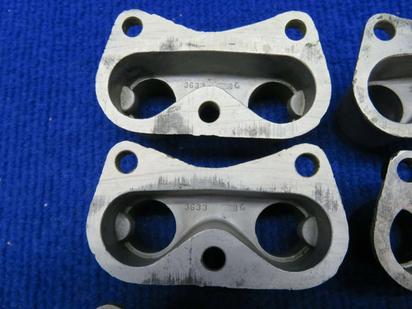Continental A&C Series Push Rod Housing Flange 530163, ALCOA LOT OF 6 (0222-606)