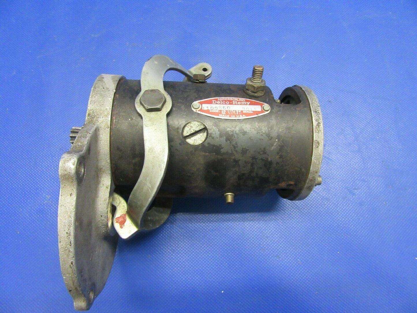 Cessna 170 Delco-Remy Starter 12V P/N 1109660 CORE / PARTS (1021-561)