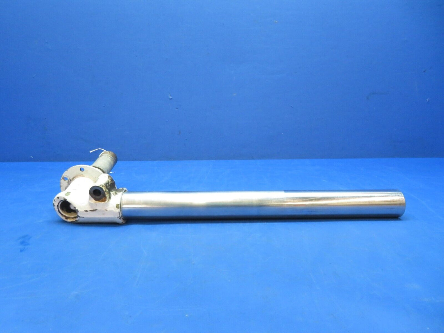 Beech 95-B55 LH Lower Shock Assy Chrome Is Good P/N 35-815260-1 (0923-470)
