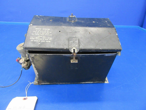 Piper PA-24-250 Comanche Battery Box w/ Lid & Relay P/N 21524-02 (0818-323)