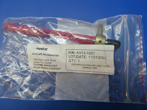 Avstar Carburetor Throttle Shaft P/N AV13-1521 NOS (0922-26)