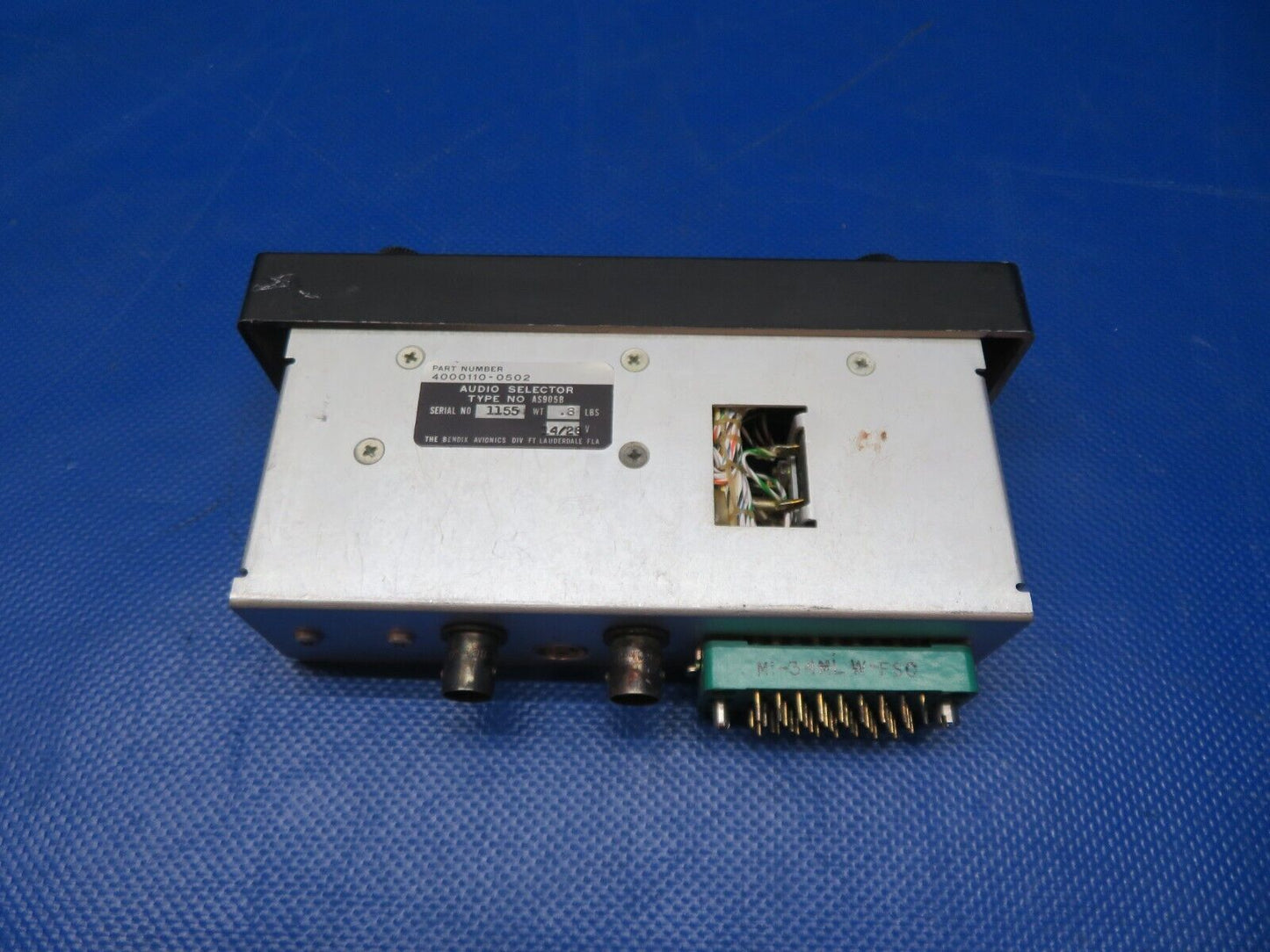 Bendix Audio Selector 14/28V P/N 4000110-0502 (0124-264)