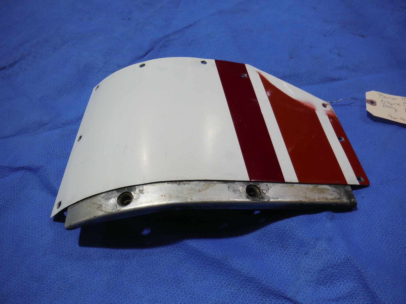 Beech Baron B-55 Engine Cowl Door (RH FWD) LH OB P/N 96-910011-188 (0214-14)