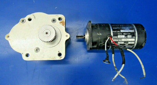 Cessna T310Q Electro-Mech Landing Gear Motor & Box 28V 9910002-3 (0819-342)