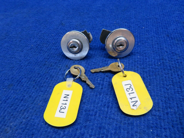 Socata TB-10 Locks w/ Interchangeable Keys P/N Z00.N6034007220 (0722-321)