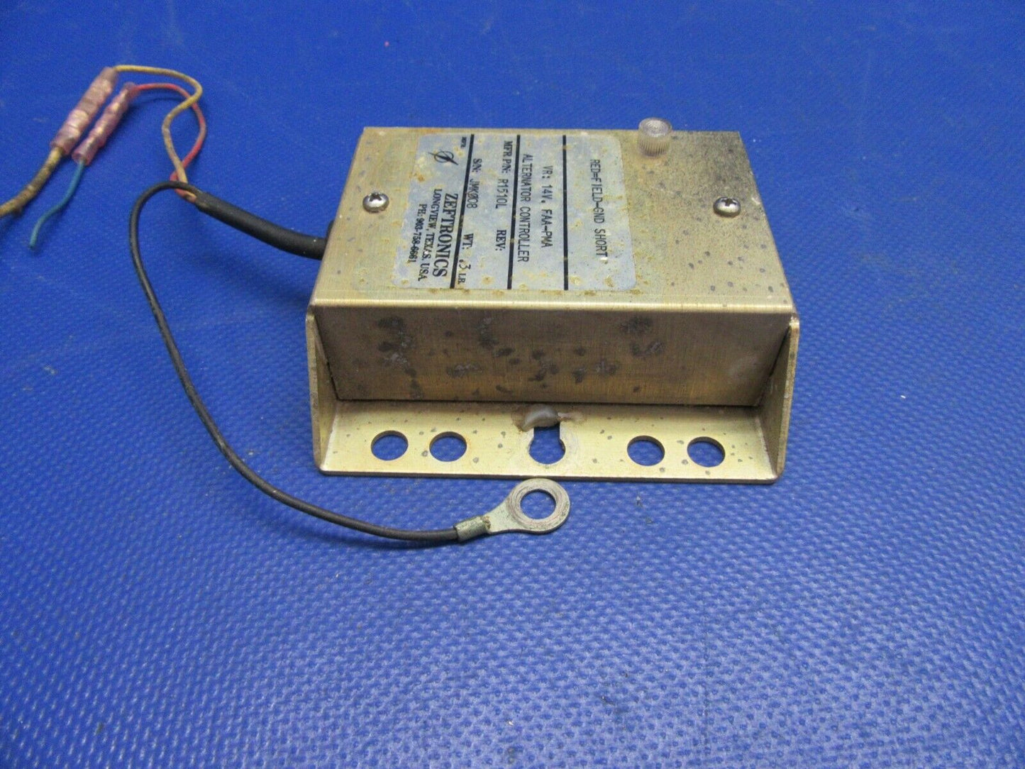 Mooney M20 Zeftronics Alternator Controller P/N R151DL (0921-339)