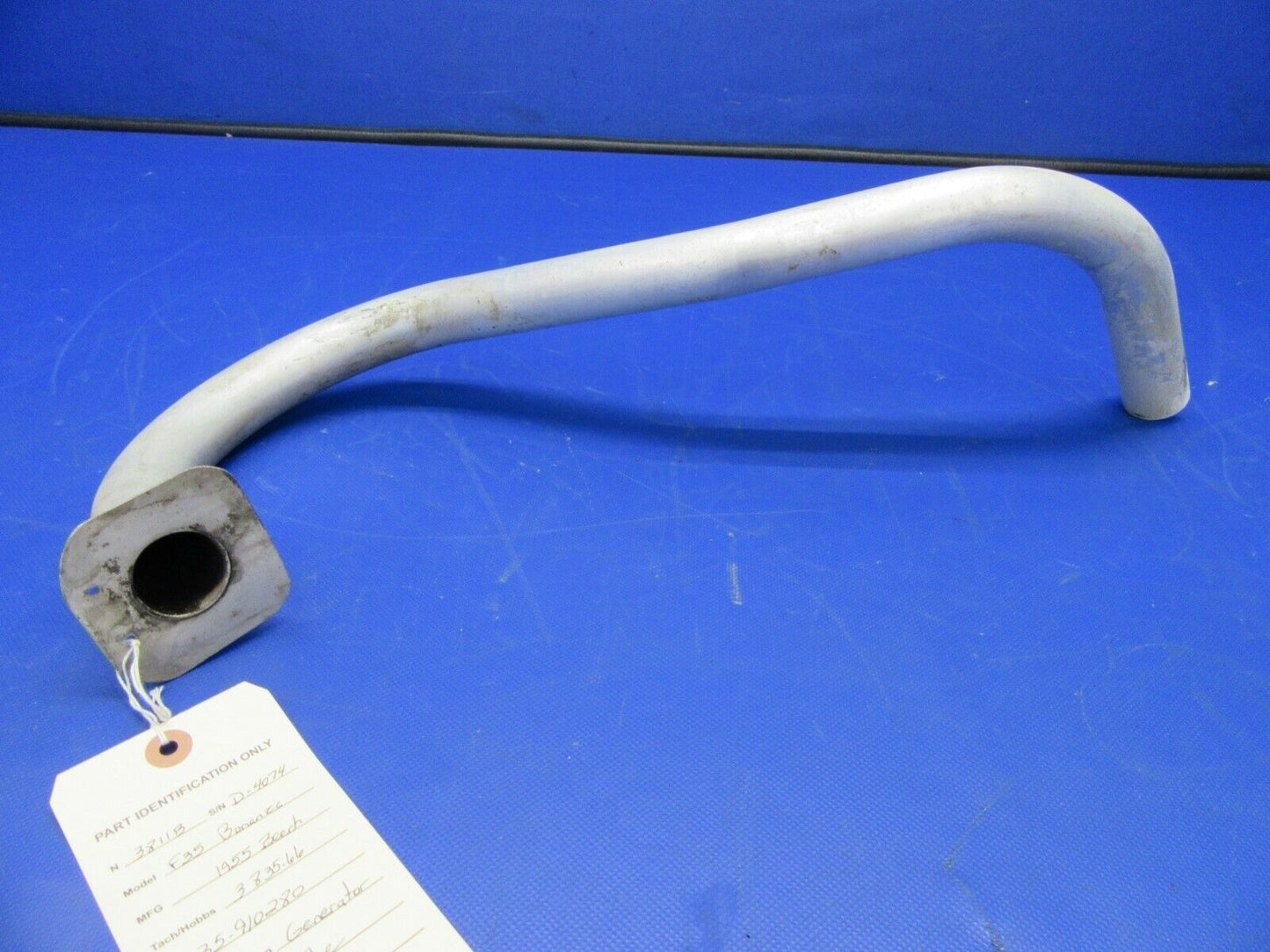 1955 Beech F35 Cabin Heat Overboard Tube (1021-404)