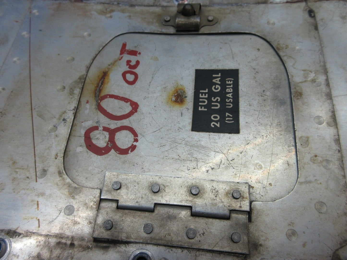 Beech C-35 Bonanza RH Door Assy Fuel Access P/N 35-115028-21 (1023-866)