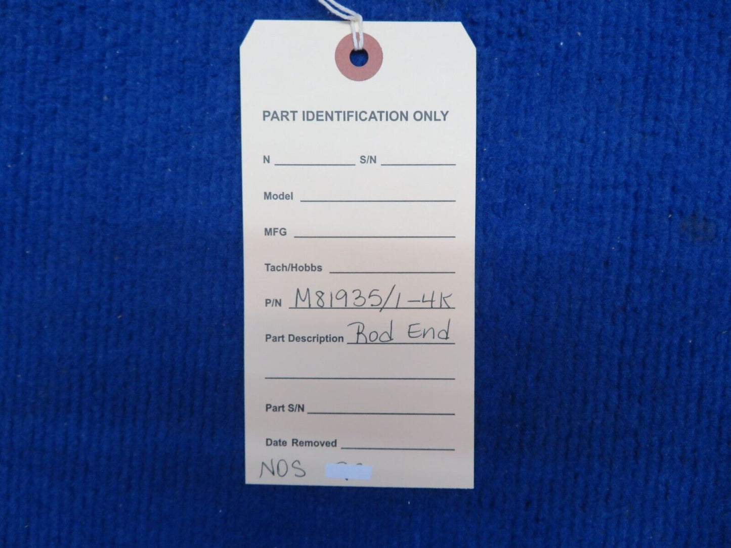 Rod End P/N M81935/1-4K NOS (0622-785)
