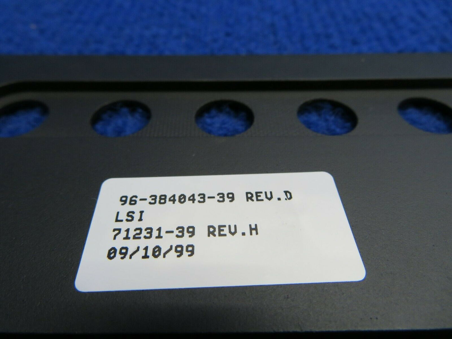 Beech 58 Baron Panel Lighted P/N 96-384043-39 (0322-728)