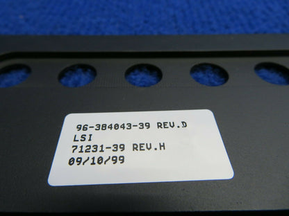 Beech 58 Baron Panel Lighted P/N 96-384043-39 (0322-728)