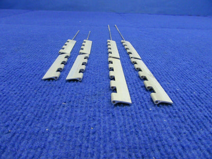 Piper Stabilator Trim Hinge Set SET OF 4 NOS P/N 95866-002, 95864-002 (1221-477)