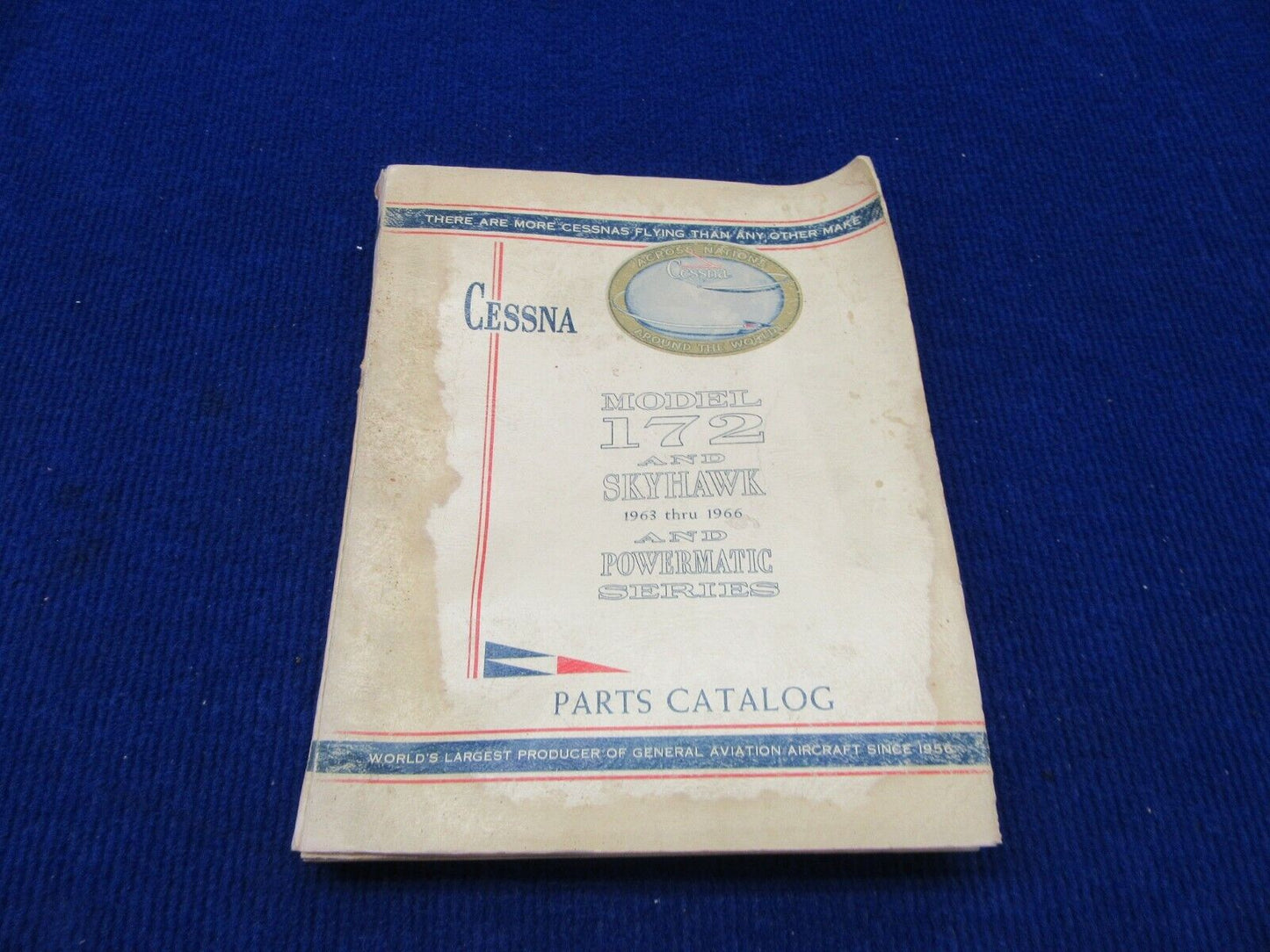 Cessna 172 Skyhawk & Powermatic Series Parts Catalog 1963-1966 (1221-333)