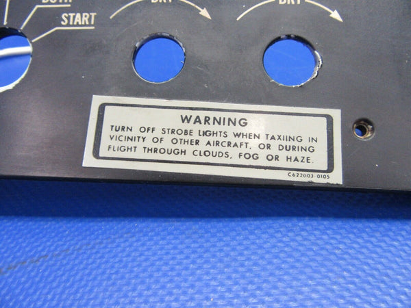 Cessna 177RG Electroluminescent Panel P/N 2013150-2 (0621-386)