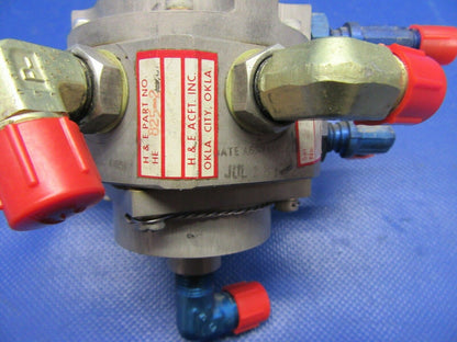 Beech Baron 95-B55 Fuel Selector Valve RH P/N HE825-1 (1021-571)