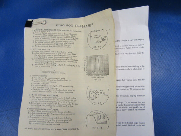 Echo Box TS-488A/UP Radar Test Set (1019-439)