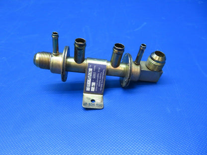 Cessna 401 / 401A Airborne Vacuum Manifold P/N 1H5-9 (1223-385)