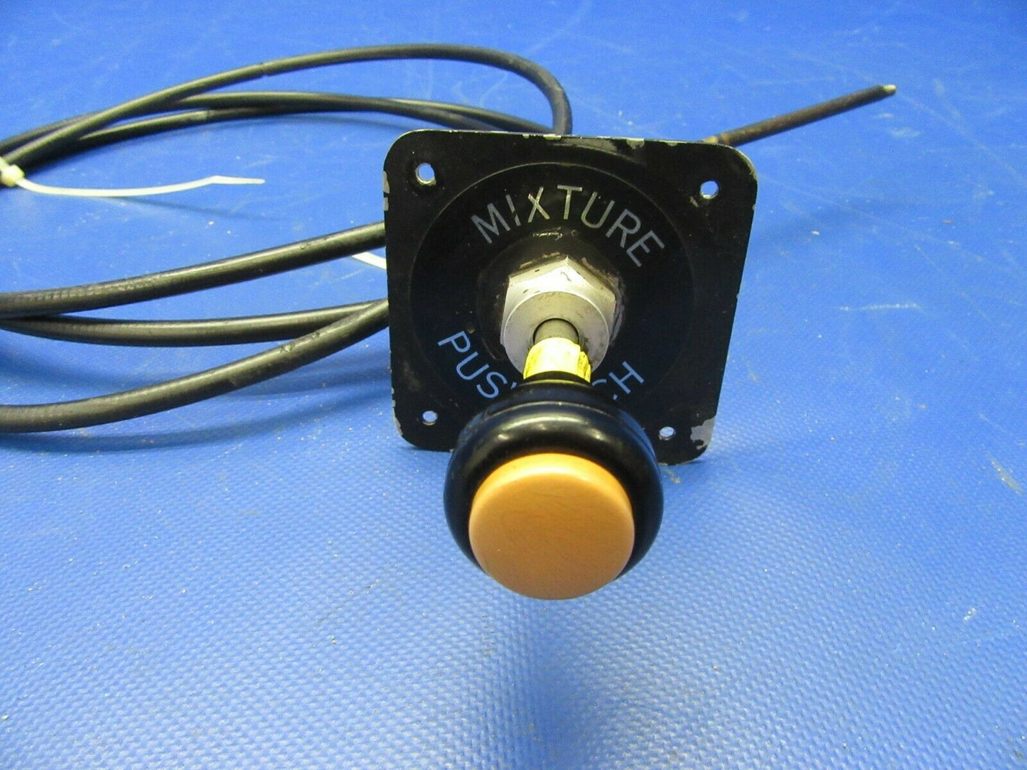 Brantly B2B Helicopter Mixture Control Cable Measures 113" Push Rich (0921-488)