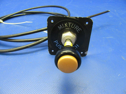 Brantly B2B Helicopter Mixture Control Cable Measures 113" Push Rich (0921-488)
