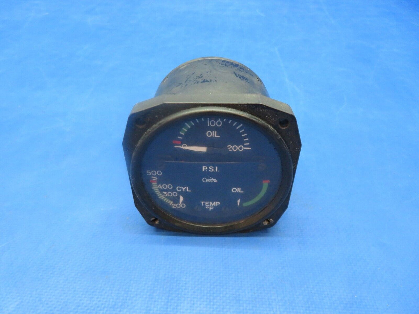Cessna 401 / 401A 3-In-1 Engine Gauge P/N CM2920-1 (1223-121)