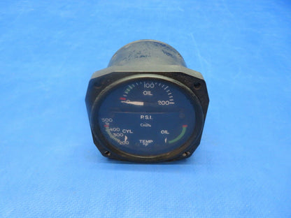 Cessna 401 / 401A 3-In-1 Engine Gauge P/N CM2920-1 (1223-121)