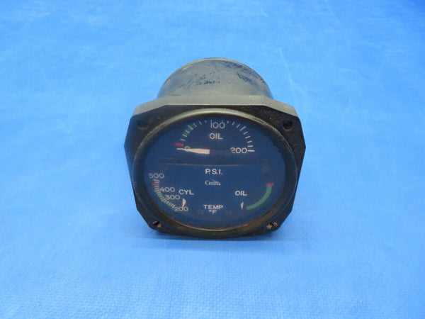 Cessna 401 / 401A 3-In-1 Engine Gauge P/N CM2920-1 (1223-121)