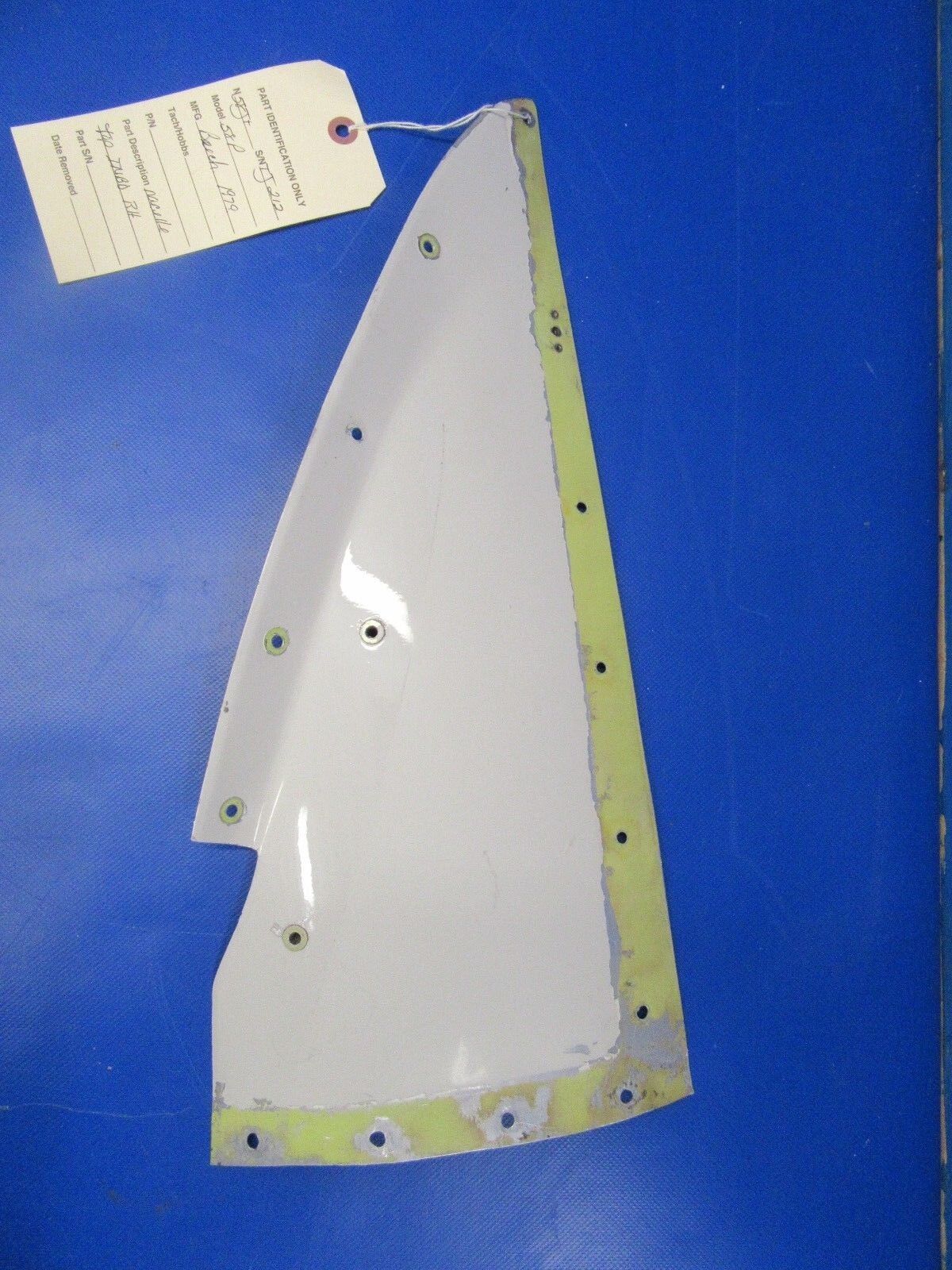Beech Baron N58P Nacelle Top INBD RH P/N 102-980000-14  (0418-80)