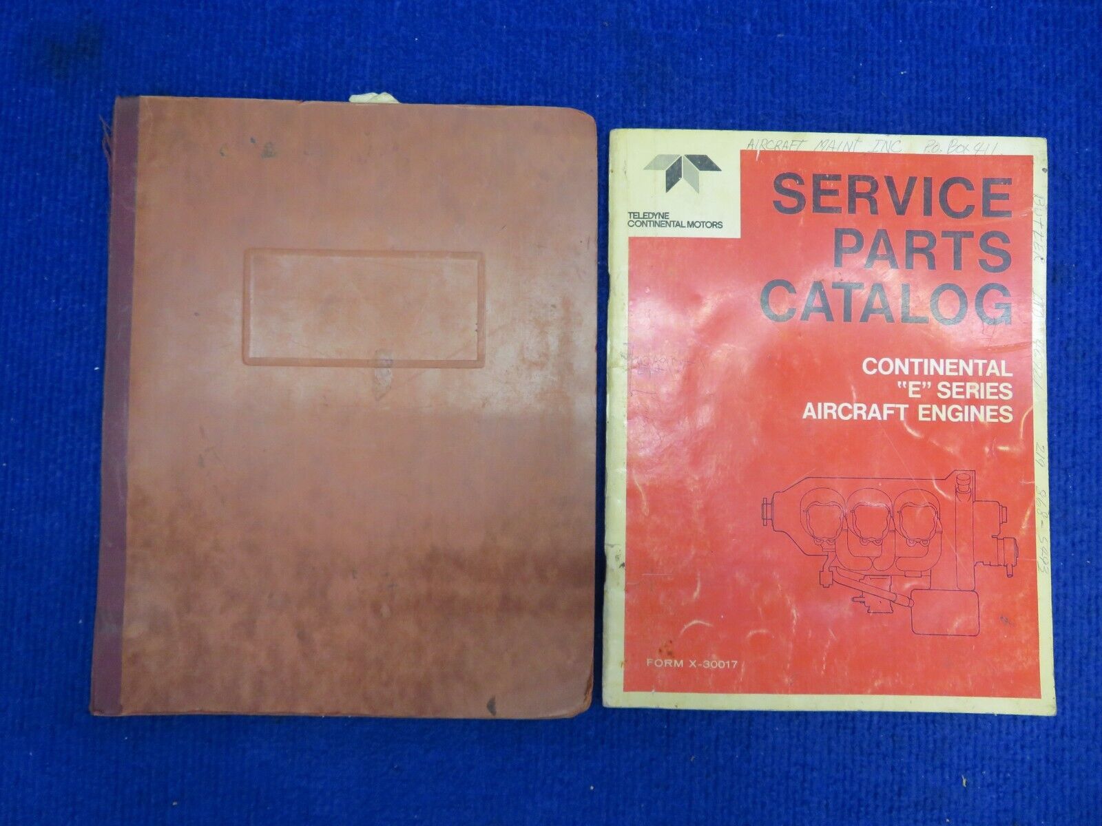 Continental "E" Series Parts Catalog & Maintenance & Overhaul Manual (0522-782)
