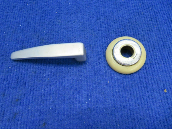 1956 Cessna 310 Interior Door Handle w/Escutcheon Plate P/N 0811490-3 (0522-335)