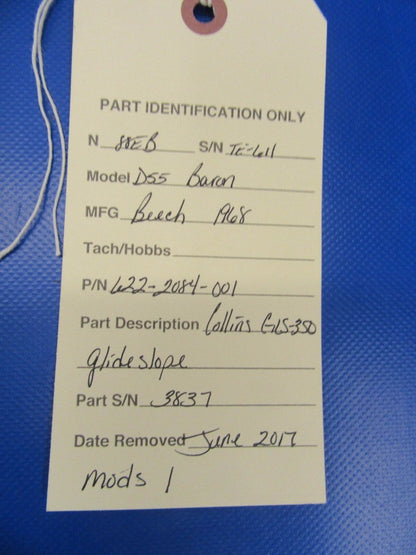 Collins GLS-350 Glidescope P/N 622-2084-001 w/ FAA 8130 (1017-120)