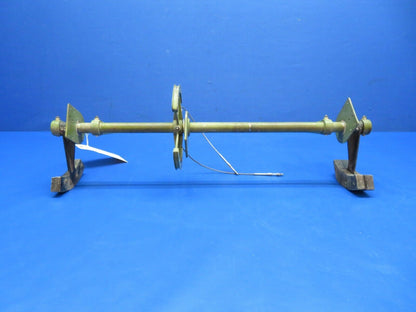 Cessna 401 Elevator Control Quadrant Torque Tube & Weight 5091503-1 (1223-374)