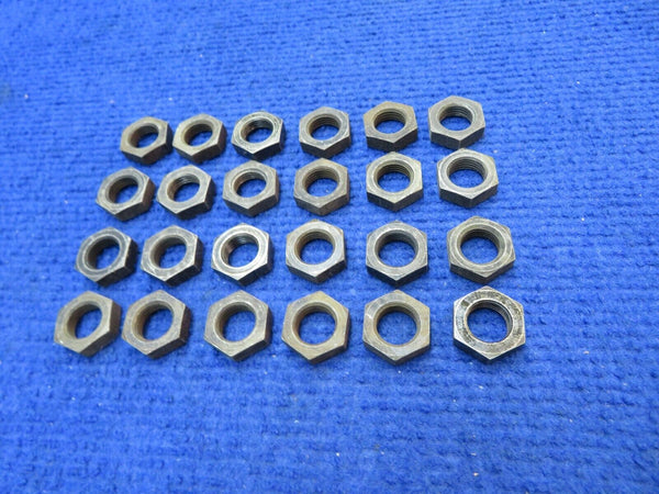 AN Fitting Steel Nut P/N AN924-6 LOT OF 24 NOS (0722-475)