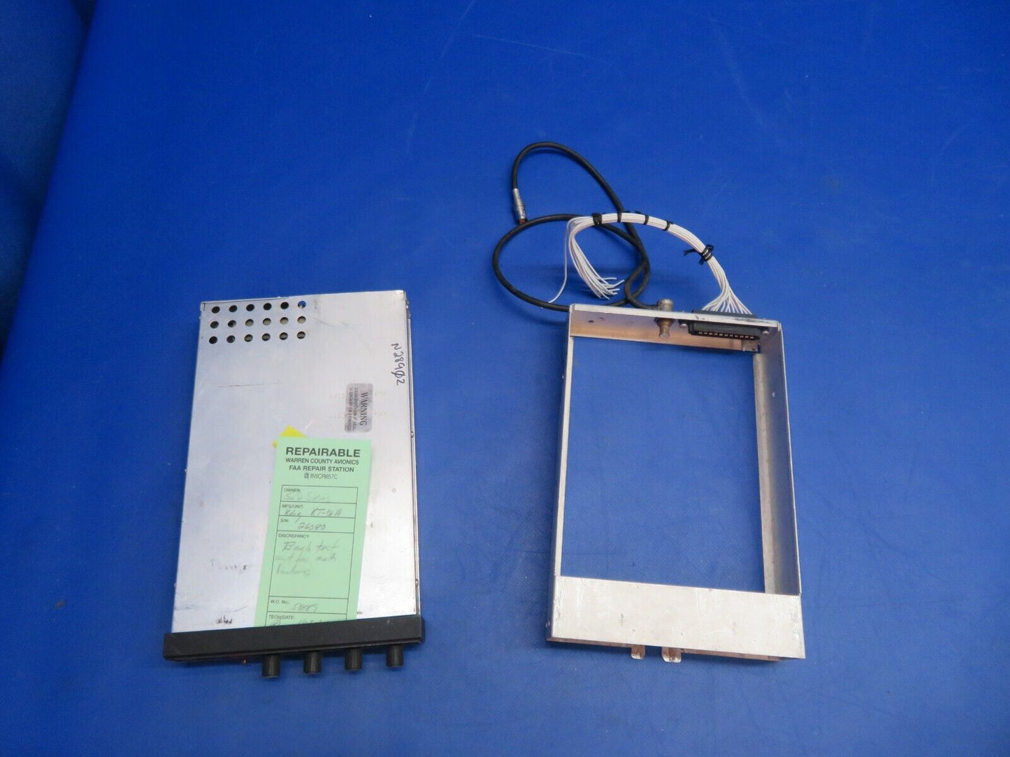 Bendix King KT76A Transponder w/ Rack P/N 066-1062-00 FOR PARTS (1222-699)